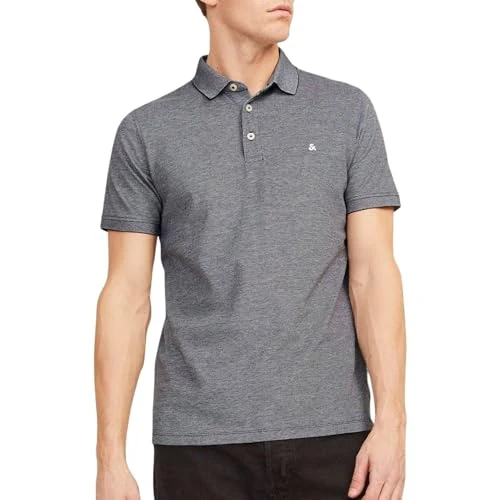Oferta limitada: JACK & JONES Jjepaulos Polo Ss Polo, Hombre, Gris, XS de 29.99 EUR a 24.99 EUR (ahorro 17%)