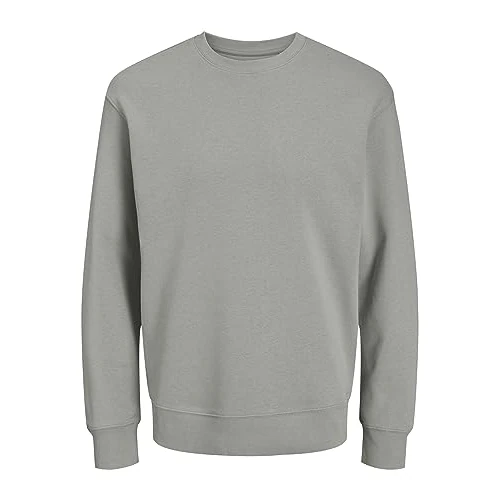 Zeitlich begrenztes Angebot: Einfarbig Sweatshirt Grau xx_l | Relaxed Fit, Einfarbig, Langarm, Casual, Bei max. 40°C waschen von 39.99 € auf 19.64 € (51% Rabatt)