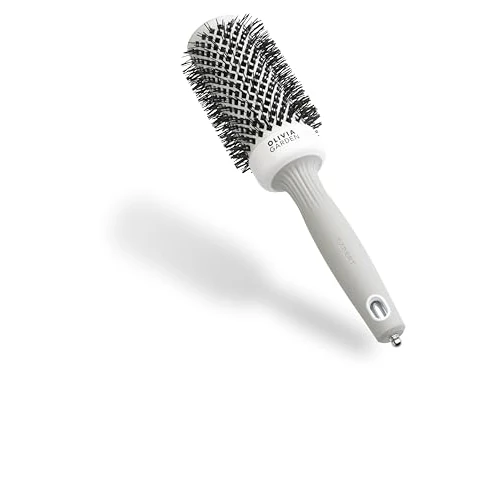 Limited-time offer: Olivia Garden Expert Blowout Shine Ceramic Round Brush, White & Grey, 45 mm from 24.75 £ to 24.75 £ (save 0.00%)