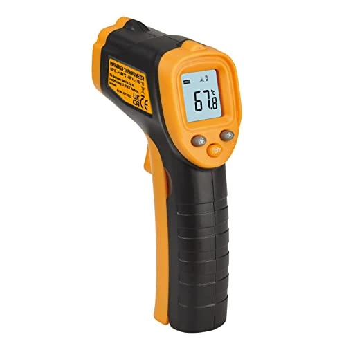 Oferta limitada: TFA Dostmann Termómetro infrarrojo digital Ray Light 31.1143.13, medición sin contacto de la temperatura superficial, según HACCP, tiempo de medición inferior a 1 segundo, negro/naranja de 31.34 € a 31.34 € (ahorro 0.00%)