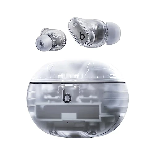 Beats Studio Buds + — True Wireless Noise Cancelling Earbuds — przezroczyste