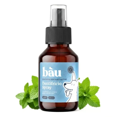 Oferta limitada: Bau Dentífrico en Spray para Perros, Limpieza Dental Profunda, Spray para el Mal Aliento de Perro, Previene el Sarro, Dentífrico para Perros Enriquecido con Menta, Salvia y Árbol de Té - 100 ml de 17.90 € a 17.90 € (ahorro 0.00%)