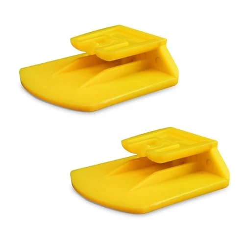 Offerta a tempo: Set 2 Pezzi Supporto Telepedaggio Auto Compatibile con Dispositivo Telepass® e MooneyGo® – Clip Universale da Parabrezza o Cruscotto, Fissaggio Rimovibile e Antiscivolo - 6 Colori Disponibili (Giallo) - 0.00% da 8.80 € a 8.80 €