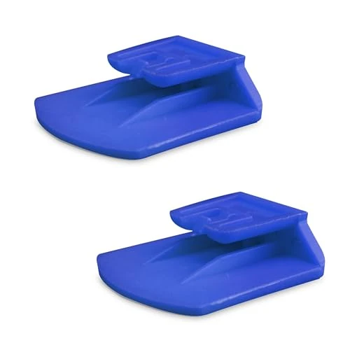 Offerta a tempo: Set 2 Pezzi Supporto Telepedaggio Auto Compatibile con Dispositivo Telepass® e MooneyGo® – Clip Universale da Parabrezza o Cruscotto, Fissaggio Rimovibile e Antiscivolo - 6 Colori Disponibili (Blu) - 0.00% da 8.80 € a 8.80 €