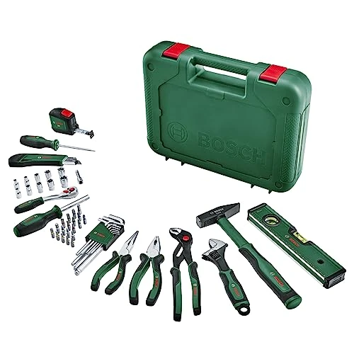 Limitiertes Angebot: Bosch Handwerkzeug-Set Advanced, 52-teilig (Set mit hochwertigen Werkzeugen für erfahrene Heimwerker; lange Lebensdauer; hochwertige Materialien; ergonomisches Design) von 112.00 EUR auf 112.00 EUR (Spare 0%)