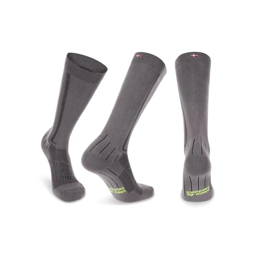 DANISH ENDURANCE Kompressionsstrümpfe, Sport Kompressionssocken, 21-26 mmHg, Unisex, Herren & Damen, 1 Paar