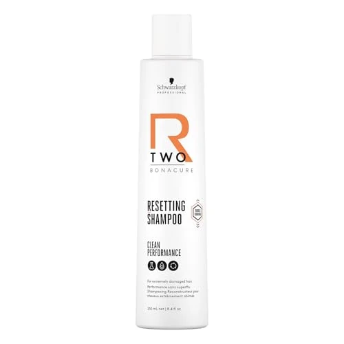 Offre limitée : Schwarzkopf Professional Bonacure R-TWO Resetting Shampoo Cheveux Abîmés Et Décolorés Double Bonding Technology Équilibre Le Niveau pH Purifiant Formule Vegane Sans Silicones Et Sulfates 250 ml de 14.70 € à 14.70 € (0.00% de remise)