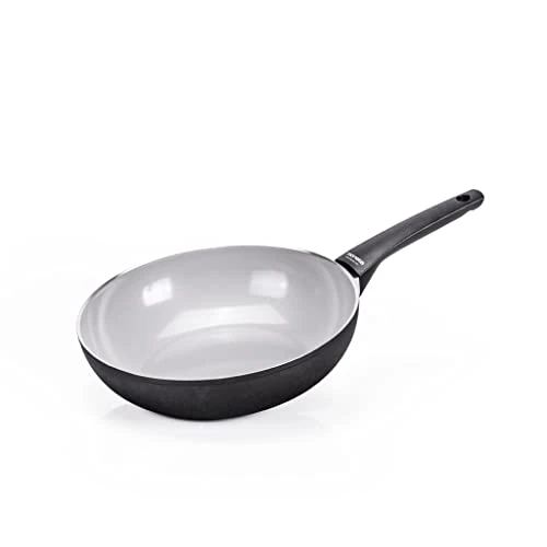 Begrenztes Angebot: Moneta Futura-Wok, 28 cm, natürliche FineGres-Beschichtung, auch für Induktion geeignet, 100 Prozent hergestellt in Italien von 51.77 EUR auf 51.77 EUR (Rabatt 0%)