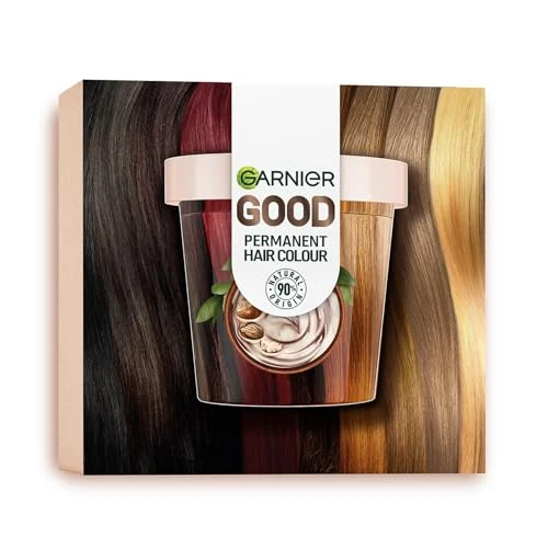 Garnier GOOD Colorazione Permanente, Refill Kit, Tinta Permanente, Per un Colore Intenso e Brillante, Fino a 8 Settimane, Senza Ammoniaca, Colore: 4.0 Castano Cioccolato