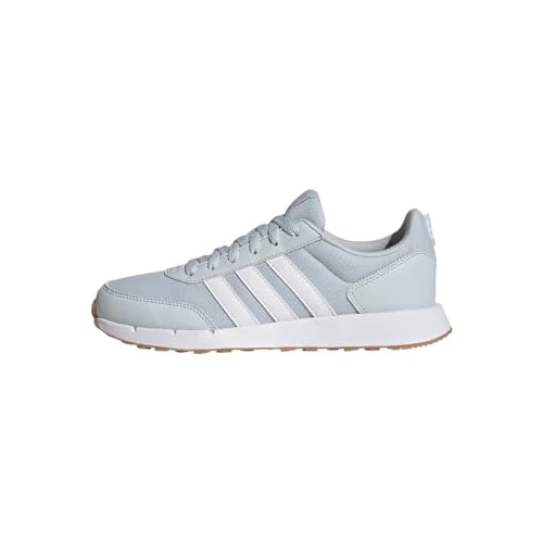 Offre limitee: Adidas Femme Run 50s Shoes, Halo Blue/Cloud White/Gum, 37 1/3 EU de 50.00 EUR a 35.00 EUR (economie 30%)