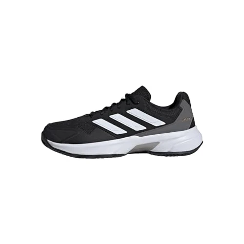 Offerta a tempo: Adidas Uomo CourtJam Control 3 Clay Tennis Shoes, Core Black/Cloud White/Grey Four, 46 EU - 12% da 90.00 € a 79.20 €
