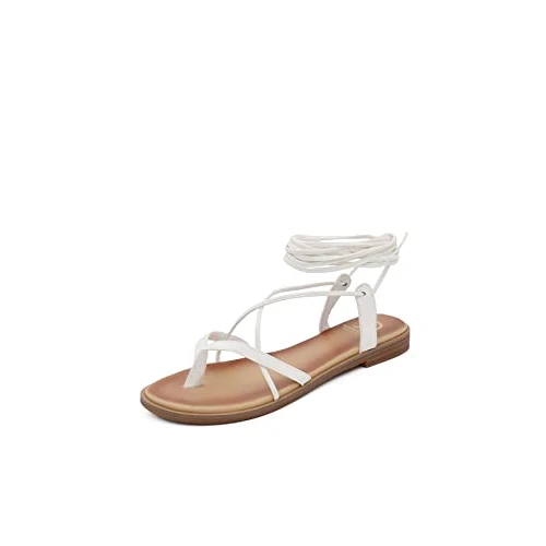 Oferta limitada: QUEEN HELENA Sandalias de Dedo Mujer Y5006 Color blanco., 37 EU de 35.00 € a 35.00 € (ahorro 0.00%)