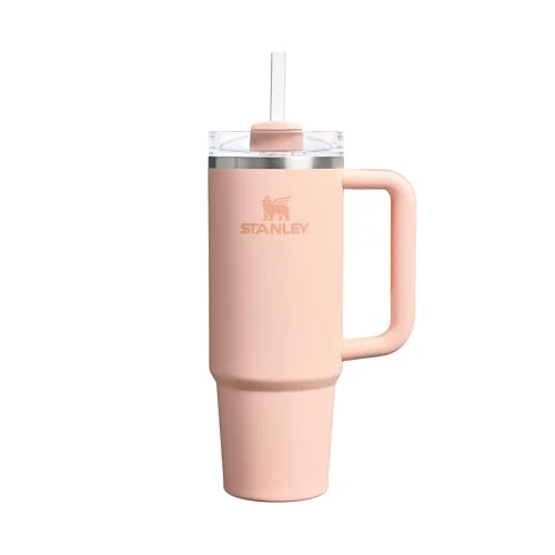 Offerta a tempo: STANLEY 1913 Quencher H2.0 Flowstate Borraccia Con Cannuccia 0.89L - Freddo Per 9 Ore - Con Ghiaccio Per 40 Ore - Senza BPA - Tazza Termica Con Manico - Orange Cream - 40% da 50.00 € a 29.99 €