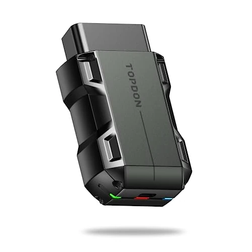 Limitiertes Angebot: TOPDON Topscan OBD2 Diagnosegerät, Aktiver Test, OBD2 Bluetooth Adapter mit 8 Reset-Diensten, OBDII-Allsystem-Diagnosetool, Motor-Prüfen, Fahrzeugleistungstest, für iPhone und Android von 79.99 EUR auf 59.98 EUR (Spare 25%)