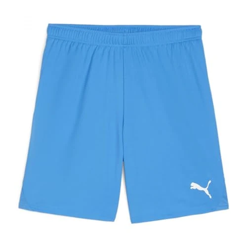 Offerta a tempo: Puma teamGOAL Shorts Jr - Pantaloncini in Maglia Adulti Unisex, Ignite Blue-Puma White, 705753 - 45% da 17.95 € a 9.87 €
