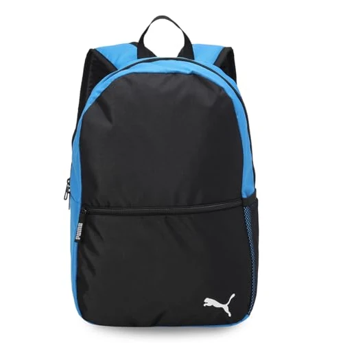 PUMA teamGOAL Backpack Core Backpack Unisex , Electric Blue Lemonade-Puma Black OSFA