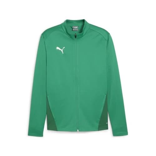 Offerta a tempo: PUMA Giacca da Allenamento Teamgoal Jr Track, Sport Verde Bianca-Verde, 128 Unisex-Adulto - 59% da 44.95 € a 18.46 €