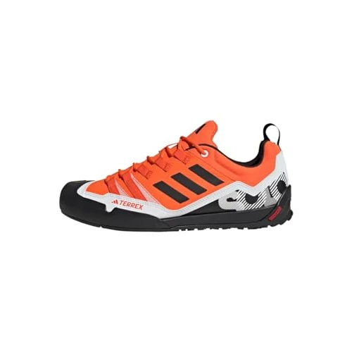 Oferta limitada: adidas Unisex adulto Terrex Swift Solo 2.0 Hiking Shoes, Orange / Core Black / Crystal White, 45 1/3 EU de 120.00 EUR a 73.95 EUR (ahorro 38%)