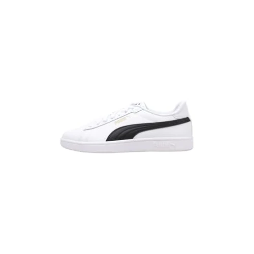 Zeitlich begrenztes Angebot: PUMA Erwachsene Smash 3.0 Sneakers 42, White Black Gold von 54.95 € auf 47.98 € (13% Rabatt)