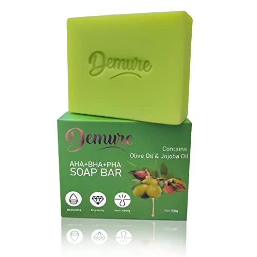 Offerta a tempo: Demure Sapone Esfoliante Viso e Corpo AHA BHA PHA con Acido Salicilico - 0.00% da 8.50 € a 8.50 €