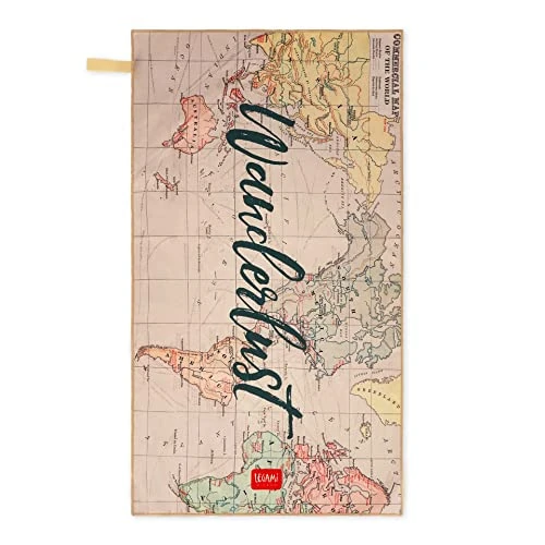 Offerta a tempo: Legami - Telo fitness, Telo da Palestra, Asciugamano in Microfibra, con Tasca zippata, con Elastico, compatto, Asciugatura rapida, ultra assorbente, ultra leggero, per Sport, 45x80 cm, Tema Travel - 0.00% da 9.95 € a 9.95 €