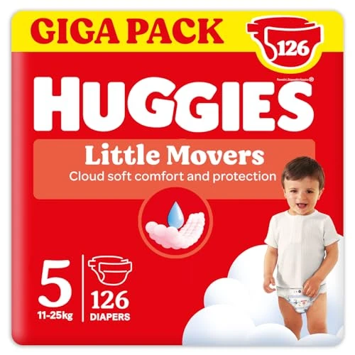 Huggies Ultra Comfort Nappies Size 5 (11-25 kg) Disney Design Pack of 126