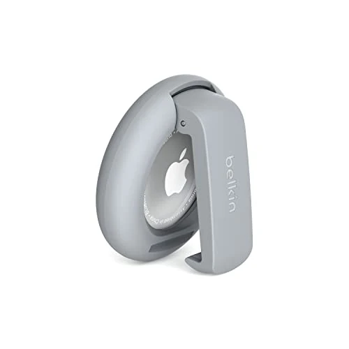 Oferta limitowana: Belkin Etui do Apple AirTaga z klipsem, etui Secure Holder z brelokiem, odporne na zarysowania akcesorium ochronne do lokalizatora AirTag z brelokiem – jasnoszare z 31.20 zł na 31.20 zł (oszczędź 0.00%)