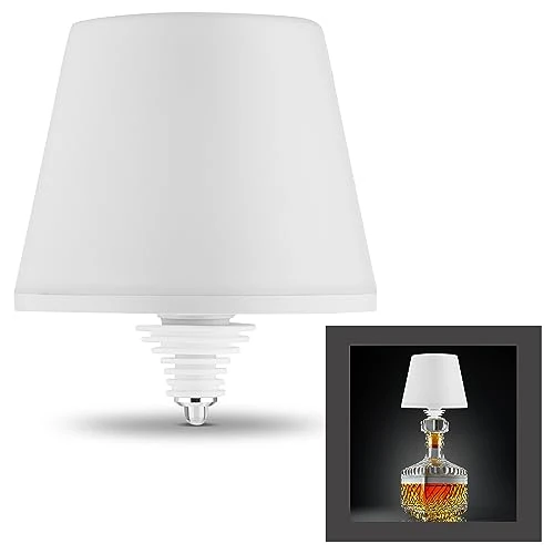 Limitiertes Angebot: REV LAMPRUSCO LED Akku Flaschenlampe - Tischlampe kabellos 130lm 2W 4000mAh - Flaschenlicht dimmbar in Warmweiß & IP54 spritzwassergeschützt - Touch Tischleuchte für innen & außen von 29.99 EUR auf 17.05 EUR (Spare 43%)