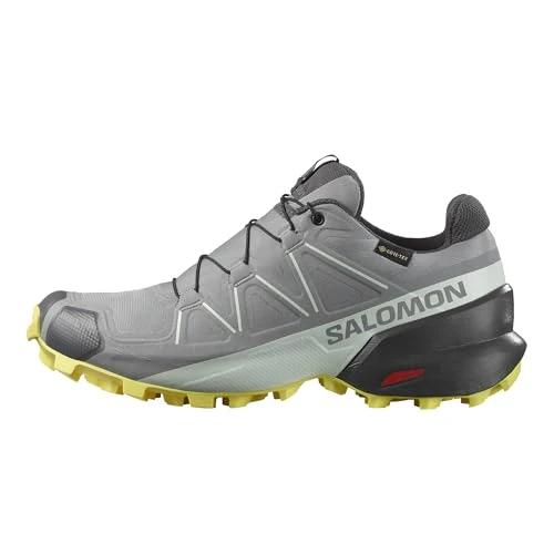 Tijdelijke aanbieding: Salomon SPEEDCROSS GORE-TEX dames Hiking Shoe,Sharkskin / Clearly Aqua / Sunny Lime,36 EU van 152.95 € naar 152.95 € (0.00% korting)