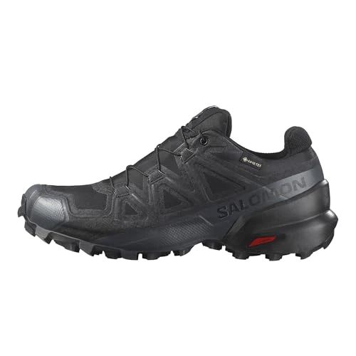 Salomon SPEEDCROSS GORE-TEX dames Hiking Shoe,Black / Black / Grey,39 1/3 EU