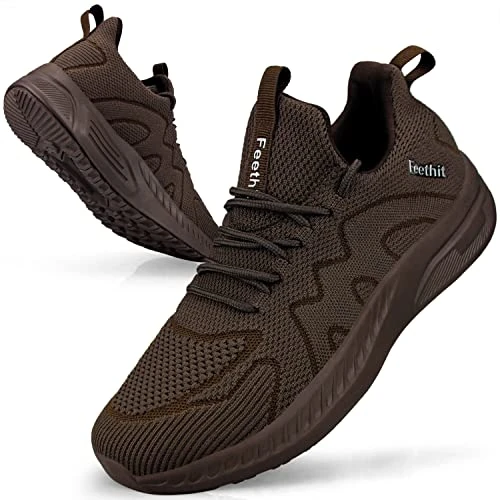 Tijdelijke aanbieding: Feethit Sneakers voor heren, sportschoenen, loopschoenen, gymschoenen, tennisschoenen, fitness, joggen, wandelschoenen, lichtgewicht, ademend, vrije tijd, straatloopschoenen, instapschoenen van 49.99 EUR naar 49.99 EUR (korting 0%)