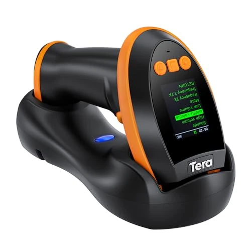 Offerta a tempo: Tera Barcode Scanner 2D kabellos mit Display: Ladestation HW0009 Orange - 21% da 69.99 € a 54.99 €