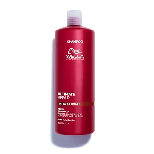 Offre limitée : Wella Professionals Ultimate Repair Shampoing léger pour cheveux abîmés 1L de 34.64 € à 26.63 € (23% de remise)