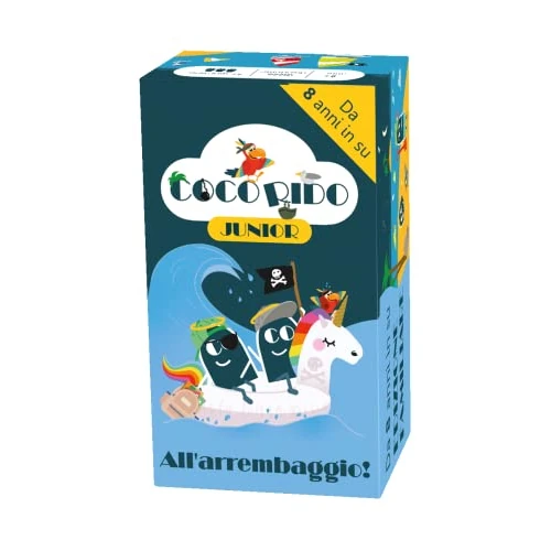 Tijdelijke aanbieding: Asmodee Coco Rido Junior, grappig bordspel voor iedereen, 3-10 spelers, 8 + jaar, Italiaanse editie van 25.00 EUR naar 25.00 EUR (korting 0%)