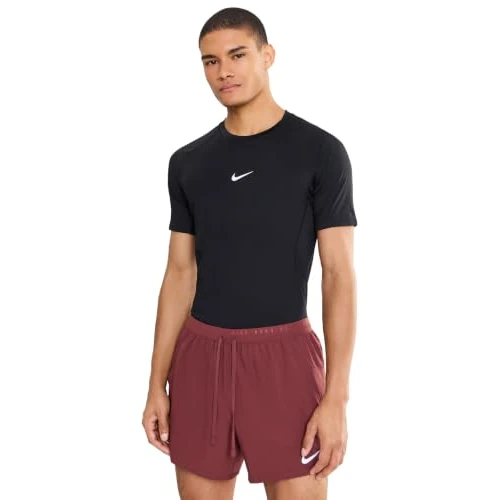 Limited-time offer: Nike Men's, Pro Dri-FIT Tight Short Sleeve Top, Black/White, Small from $63.06 to $24.00 (save 61.94%)