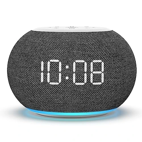 Offre limitee: Reacher Réveil Radio à Gradation Automatique pour la Chambre - Veilleuse 9 Couleurs, gradateur 0-100%, 7 sonneries d'alarme, Radio FM, minuterie d'arrêt Automatique de 39.99 EUR a 31.99 EUR (economie 20%)