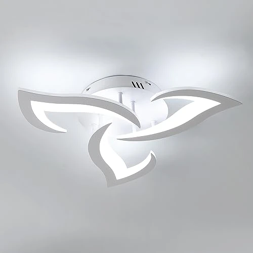 Offerta a tempo: Riserva LED Plafoniera Moderna 36W, Forma di Petalo di Moda Bianco, 6500K - 0.00% da 39.98 € a 39.98 €