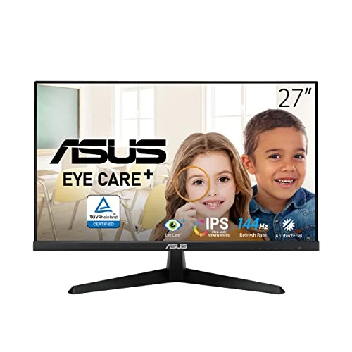 Offre limitée : ASUS VY279HGE – Moniteur gaming Eye Care 27" Full HD (1920 x 1080), IPS, 144Hz, IPS, SmoothMotion, 1ms (MPRT), FreeSync Premium, filtre anti-lumière bleue, anti-scintillement, traitement antibactérien de 150.25 EUR à 150.25 EUR (remise 0%)