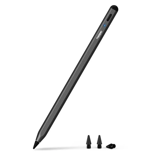 Oferta limitada: 2025 Lápiz Táctil para iPad, Metapen A8 Negro - Precisión de Píxel Baja Latencia,Ideal para Notas,Dibujo,Stylus Pen Compatible con iPad 6/7/8/9/10/11(A16),Mini 5/6, Air 3/4/5/M2/M3,Pro 3/4/5/6/M4 de 32.99 EUR a 18.13 EUR (ahorro 45%)