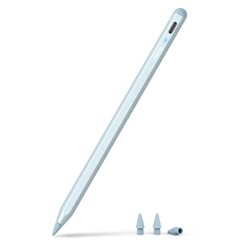 Limited-time offer: Metapen Pencil A8 for iPad 2018-2025, (2X Faster Charge), Pixel Precision, Tilt Sensitive Stylus Pen Compatible Apple iPad 11/10/9/8/7/6th Gen, Pro 12.9/11/13 Inch M4, Air 3/4/5/M2/M3, Mini5/6, Blue from 32.99 GBP to 19.94 GBP (save 40%)