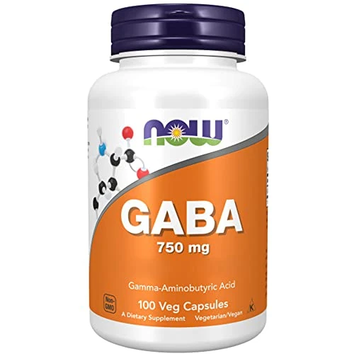 Offerta a tempo: Now Foods, GABA (Acido Gamma-Aminobutirrico), 750 mg, Altamente Dosato, 100 Capsule vegane, Testato in Laboratorio, Senza Soia, Senza Glutine, Non OGM - 0.00% da 26.25 € a 26.25 €