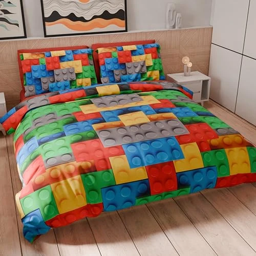 Offerta a tempo: PETTI Artigiani Italiani - Set Copripiumino Singolo 150x200 cm (1 Federa 50x80 cm Inclusa) — 10% da 39,90 € a 35,83 €