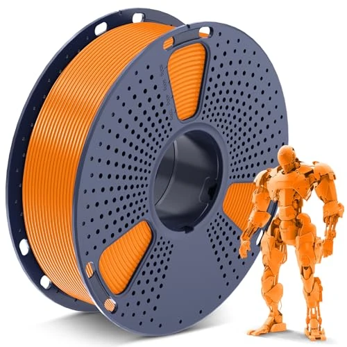 Offerta a tempo: SUNLU Filamento in PLA per stampante 3D, bobina da 1 kg, 1,75 mm, precisione dimensionale +/- 0,02 mm, colore: arancione - 88.01% da 149.99 € a 17.99 €