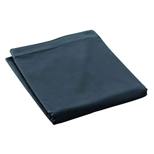 Offre limitée : douceur d'intérieur, Drap Plat (180 x 290 cm) Percaline Bleu Nuit, Percale de Coton de 24.99 € à 23.99 € (4% de remise)