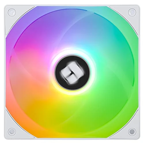 Limited offer: Thermalright TL-C12RW-S V2 CPU Fan Case Cooler PWM Fan, 4-Pin PWM Connection Computer Fan with ARGB Faceplate, 1500RPM Speed PC Cooling Reverse Fan (120 mm, White) from 7.00 EUR to 6.65 EUR (save 5%)