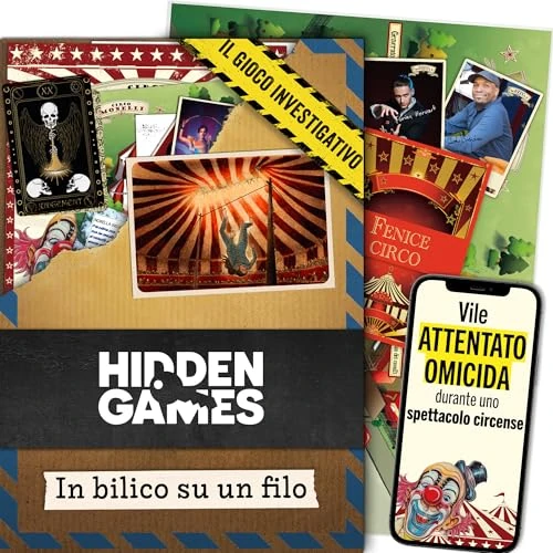 Tijdelijke aanbieding: Hidden Games – In bilico su un filo – Italiaanse editie – Detectivespel van 24.90 € naar 24.90 € (0.00% korting)