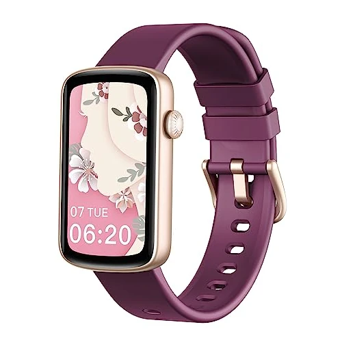 Offerta a tempo: SHANG WING Smartwatch Donna Piccolo Elegante, Orologio Smart Watch 30 Giorni di Standby Monitoraggio Salute, Multisport Notifiche Messaggi, Resistente all'acqua 5ATM, Compatibile iOS Android Viola - 71% da 98.99 € a 28.49 €