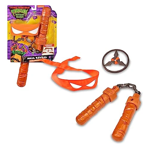Limitiertes Angebot: Ninja-Turtles, Kampfwaffen, Waffe des Helden, Michelangelo, Spielzeug für Kinder ab 4 Jahren, Giochi Preziosi, TU8063 von 23.56 EUR auf 23.56 EUR (Spare 0%)