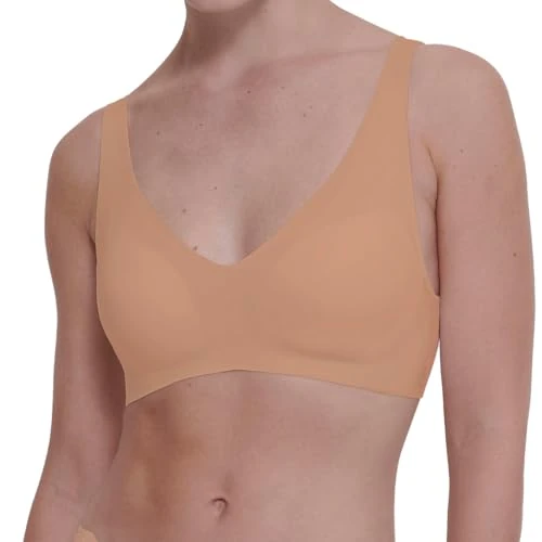 Sloggi Women's ZERO Feel 2.0 Soft bra, NOSTALGIC BROWN, XL