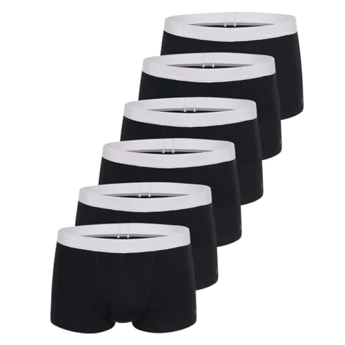 Sloggi Uomo Go ABC 2.0 Hipster 6P, Nero, S